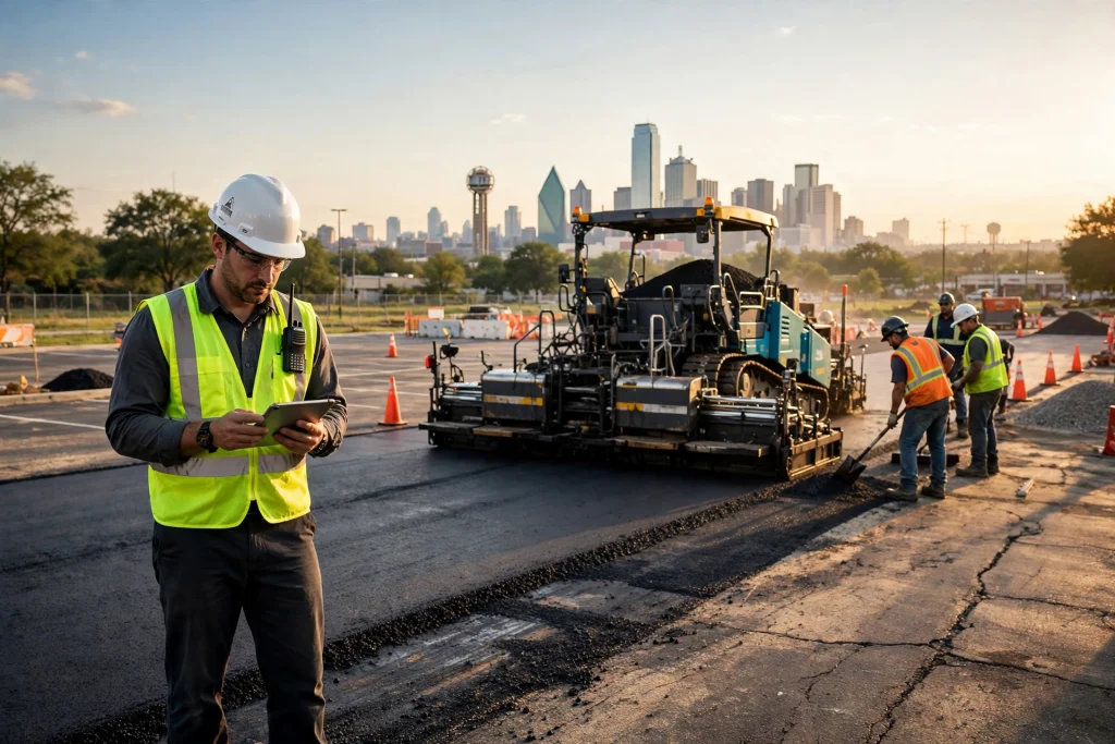 asphalt paving marketing in Dallas