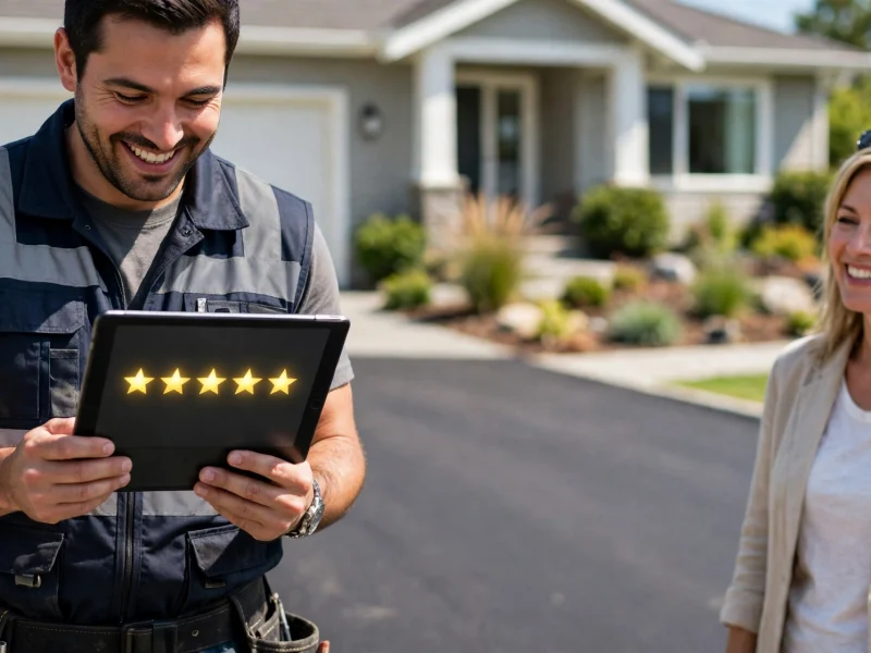 How Google Reviews Help Asphalt Contractors Win More Driveway Jobs