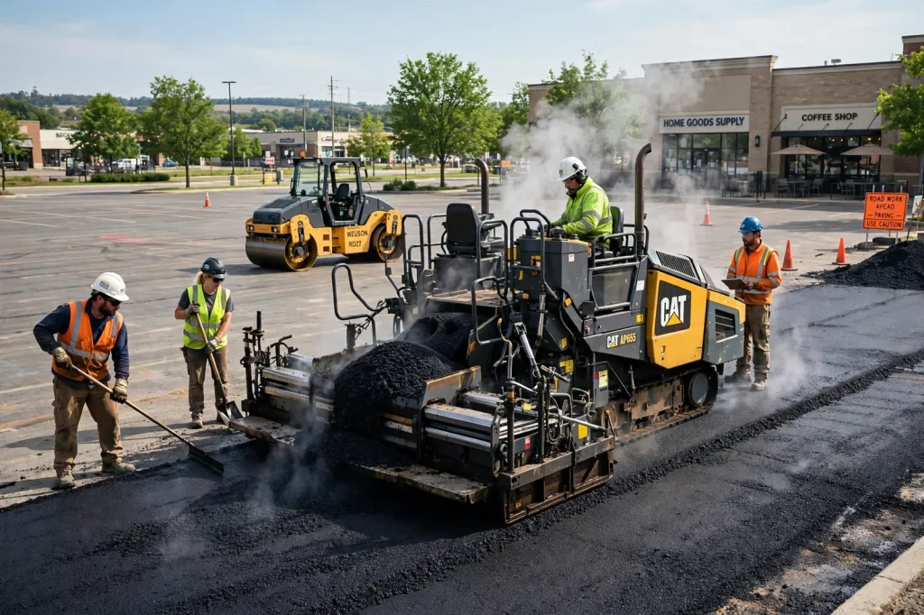website design for asphalt paving companies